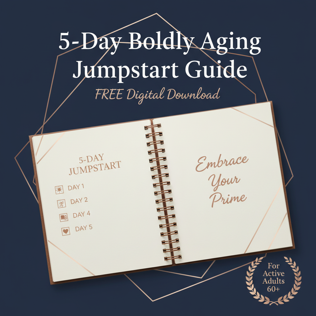 5-Day Boldly Aging Jumpstart Guide — FREE Digital Download