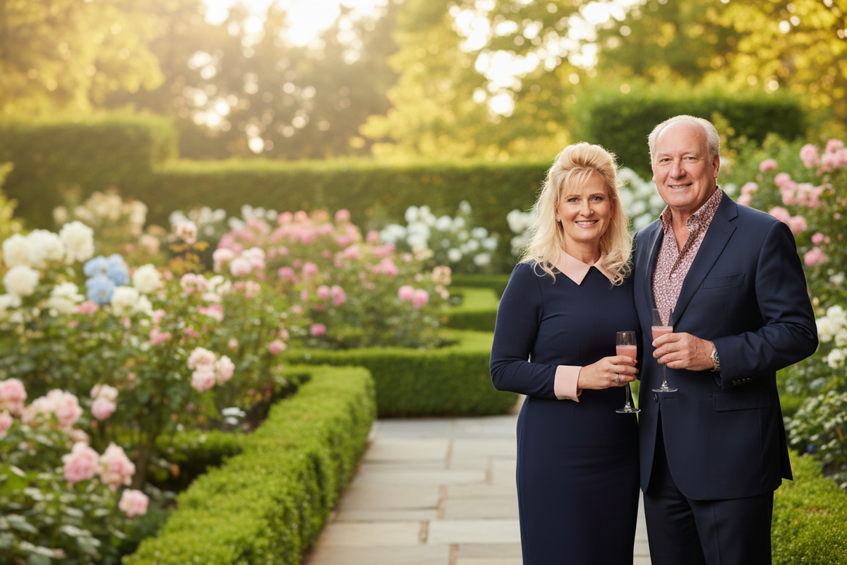 Boldly Aging Hero - Garden Background